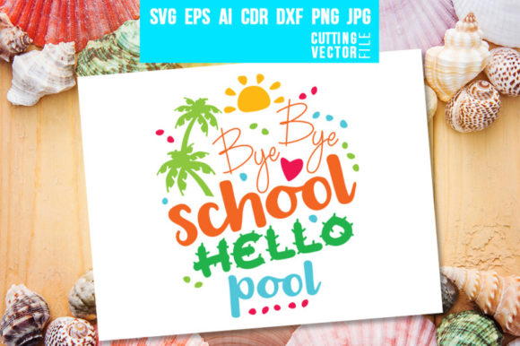 Bye Bye School Hello Pool: A Summer Embroidery Review