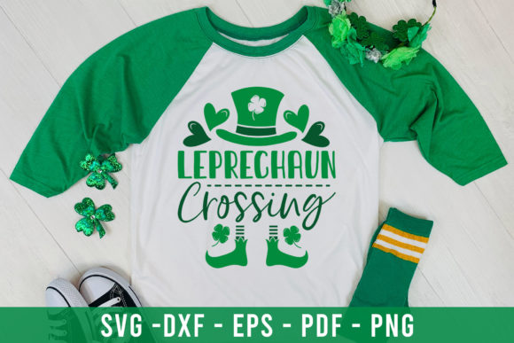 Review: Leprechaun Crossing St Patricks Day SVG