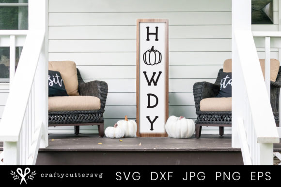 Reviewing Howdy Fall Quote Porch Sign for Stitching