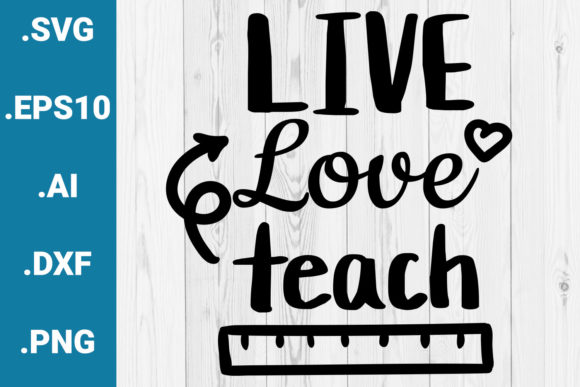 Reviewing Live Love Teach Quote for Embroidery