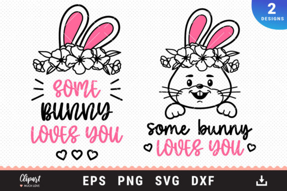 Reviewing Some Bunny Loves You SVG, DXF, PNG for Embroidery