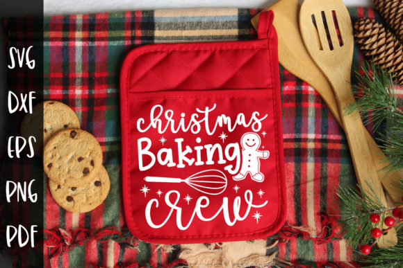 Reviewing the Christmas Baking Crew Pot Holder SVG