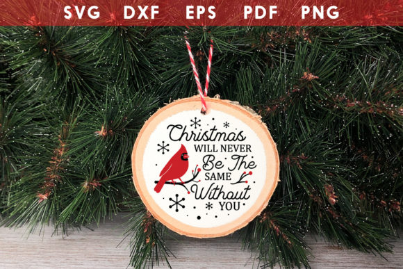 Reviewing the Christmas Memorial Round Ornament SVG