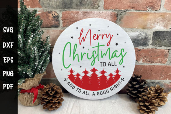 Reviewing the Christmas Round Sign SVG for Embroidery