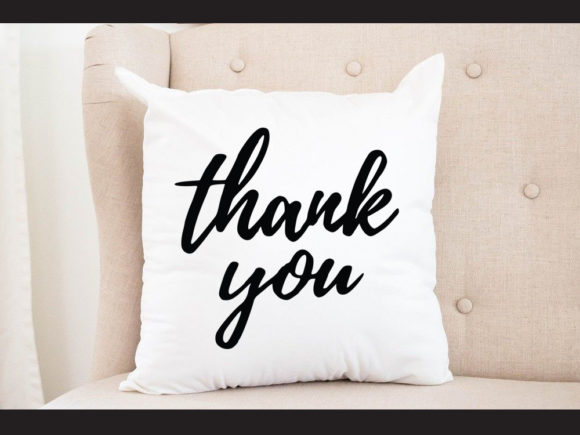 Reviewing the Thank You Calligraphy Quote for Embroidery