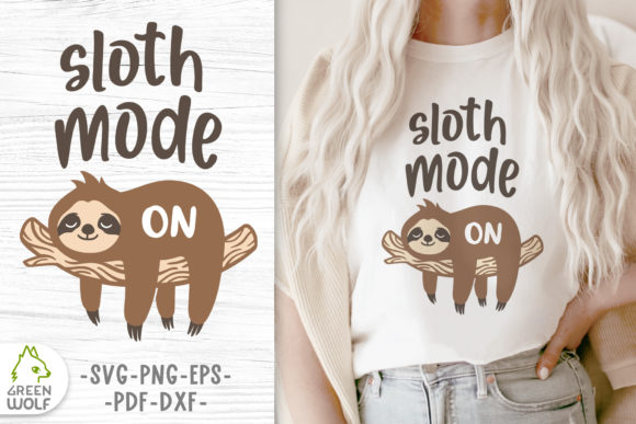 Sloth Mode SVG: A Designer’s Take on Embroidery Use